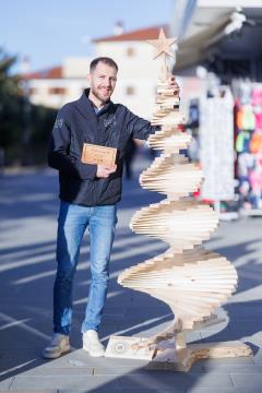 Enej Jugovac, predstavnik Gostilne Sonja. Foto: Jaka Ivančič.  